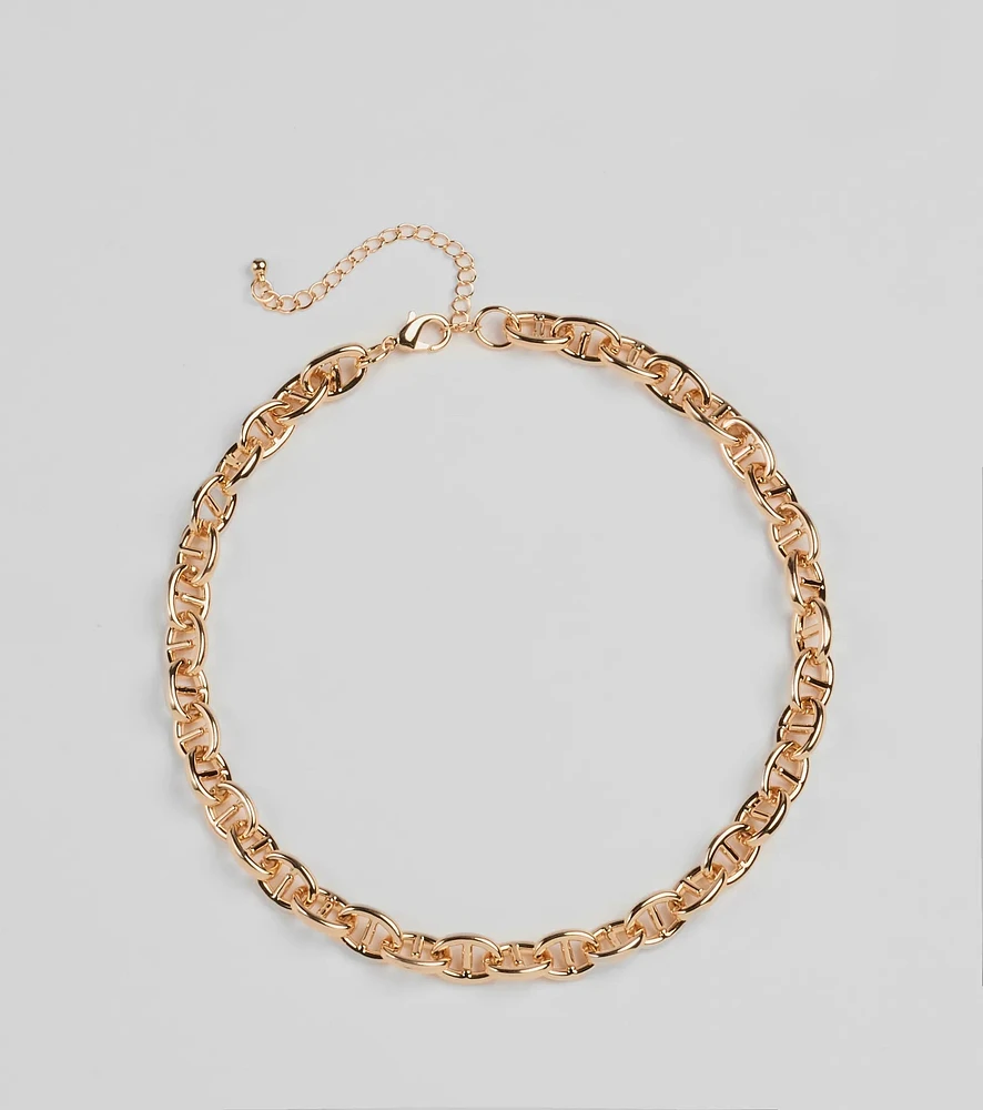 Style So Bold Chain Statement Necklace