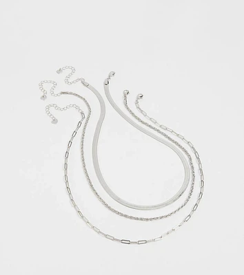 Stacked Up In Style Layered Chain Necklace