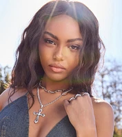 Simply Blessed Statement Cross Necklace