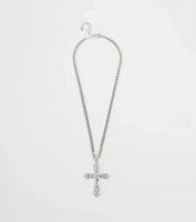Simply Blessed Statement Cross Necklace
