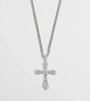 Simply Blessed Statement Cross Necklace