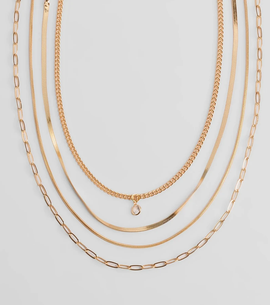 Extra Radiance Four-Pack Necklace Set