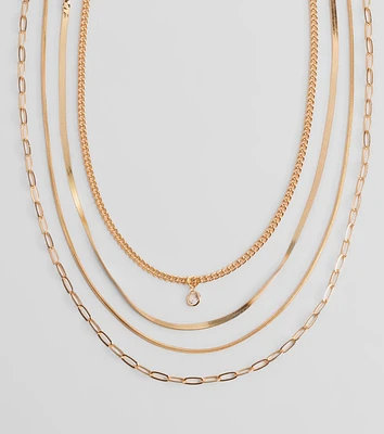 Extra Radiance Four-Pack Necklace Set