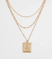 Rosy Outlook Layered Necklace