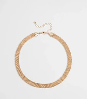 What's New Mesh Chain Choker Necklace