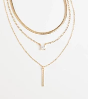 Glittering Dream Layered Necklace