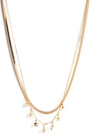 Star Spangled Herringbone Necklace Set
