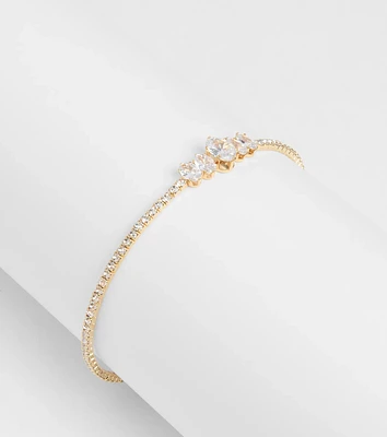 Perfect Sparkle Cubic Zirconia Bracelet