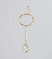 Chic Destiny Disc Coin Hand Chain