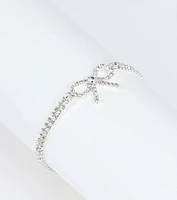 Perfect Bow Rhinestone Bracelet