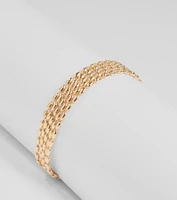 Gleaming Chic Beaded Bracelet