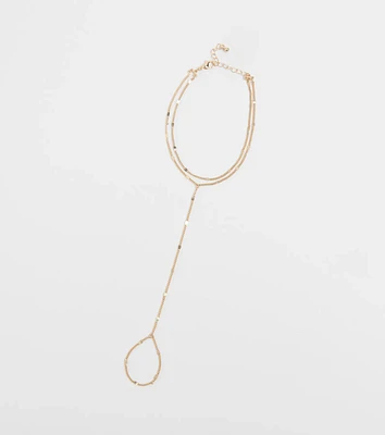 Decadent Beauty Dainty Hand Chain Bracelet
