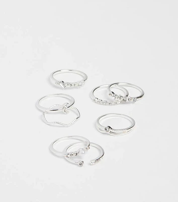 Leave You Breathless Eight Pack Ring Set