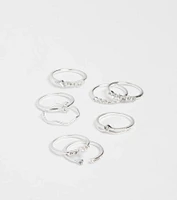 Leave You Breathless Eight Pack Ring Set