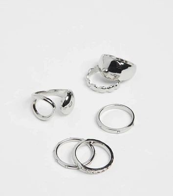 She's Bold Five Pack Ring Set
