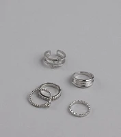 Love Is The Details Five Pack Ring Set
