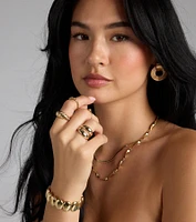 Infinite Style Four Pack Ring Set