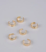 Glow Babe Six-Pack Toe Ring Set