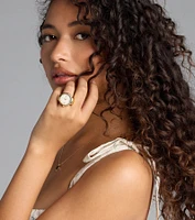 Always Punctual Watch Ring