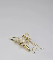 Ethereal Beauty Butterfly Fringe Claw Clip