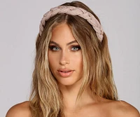 Woven Glitter Headband