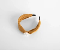 Pearl Embellished Headband