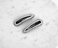Pearl + Rhinestone Hair Clip Set