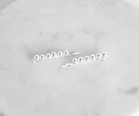 Polished Pearl Bobby Pins