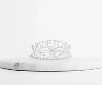 Bride To Be Rhinestone Tiara