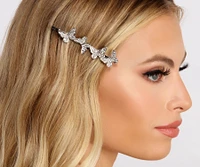 Lil' Cutie Butterfly Rhinestone Bobby Pin