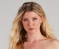 Birthday Girl Rhinestone Headband