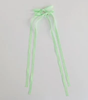 So Adorable Long Hair Bow Clip Set