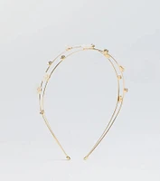 Ethereal Glam Rhinestone Flower Headband
