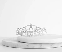 Birthday Girl Rhinestone Tiara