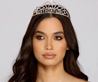 Birthday Girl Rhinestone Tiara