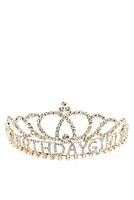 Birthday Girl Rhinestone Tiara