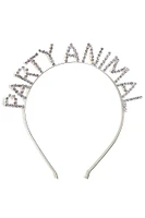Party Animal Rhinestone Headband