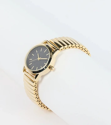 Classic Elegance Stretch Band Watch