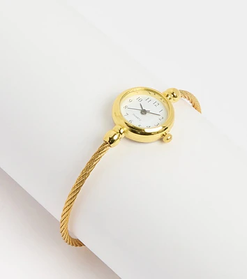 Ahead Of Time Memory Wire Watch Bracelet