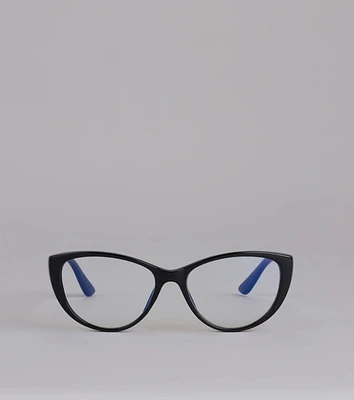 Chic Specs Cat-Eye Blue Light Glasses