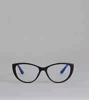 Chic Specs Cat-Eye Blue Light Glasses