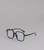 Preppy Vibe Oversized Blue Light Glasses