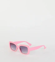 Picture This Retro Rectangle Sunglasses