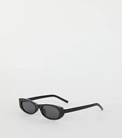 Full Schedule Sleek Oval Sunglasses