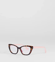 Feeling Preppy Cat-Eye Blue Light Glasses