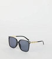 Schedule Full Oversized Square Sunglasses