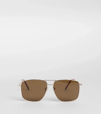 Trendy Sleek Oversized Square Sunglasses