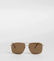 Trendy Sleek Oversized Square Sunglasses