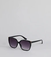 Livin' My Best Life Oversized Square Sunglasses