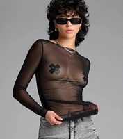 Rhinestone Pierced Pasties